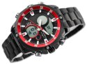 ZEGAREK MĘSKI NAVIFORCE CIRRUS (zn010e)- black/red