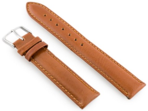 Pasek skórzany do zegarka W83 - brązowy - 20mm Pasek skórzany do zegarka W83 - brązowy - 20mm