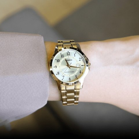 ZEGAREK DAMSKI CASIO LTP-V004G-9B (zd568c) + BOX ZEGAREK DAMSKI CASIO LTP-V004G-9B (zd568c) + BOX