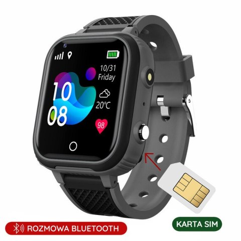 SMARTWATCH DZIECIĘCY PACIFIC 30-1 KIDS - black (sy026a) SMARTWATCH DZIECIĘCY PACIFIC 30-1 KIDS - black (sy026a)