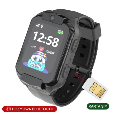 SMARTWATCH DZIECIĘCY PACIFIC 32-1 KIDS - black (sy028a) SMARTWATCH DZIECIĘCY PACIFIC 32-1 KIDS - black (sy028a)