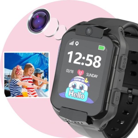 SMARTWATCH DZIECIĘCY PACIFIC 32-2 KIDS - blue / black (sy028b) SMARTWATCH DZIECIĘCY PACIFIC 32-2 KIDS - blue / black (sy028b)