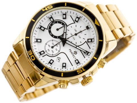 ZEGAREK MĘSKI PERFECT CH02M - CHRONOGRAF (zp356d) + BOX ZEGAREK MĘSKI PERFECT CH02M - CHRONOGRAF (zp356d) + BOX