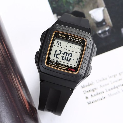 ZEGAREK MĘSKI CASIO F-201WA-9A (zd164a) - KLASYKA + BOX ZEGAREK MĘSKI CASIO F-201WA-9A (zd164a) - KLASYKA + BOX
