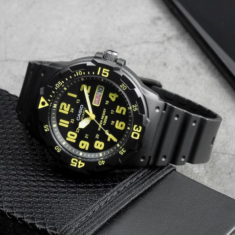 ZEGAREK MĘSKI CASIO MRW-200H-9B (zd147i) + BOX ZEGAREK MĘSKI CASIO MRW-200H-9B (zd147i) + BOX