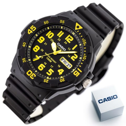 ZEGAREK MĘSKI CASIO MRW-200H-9B (zd147i) + BOX ZEGAREK MĘSKI CASIO MRW-200H-9B (zd147i) + BOX