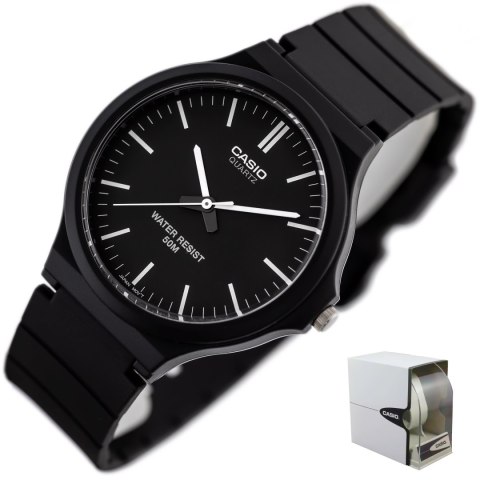 ZEGAREK MĘSKI CASIO MW-240-1E (zd166b) - KLASYKA + BOX ZEGAREK MĘSKI CASIO MW-240-1E (zd166b) - KLASYKA + BOX