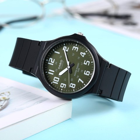 ZEGAREK MĘSKI CASIO MW-240-3B (zd166e) - KLASYKA + BOX ZEGAREK MĘSKI CASIO MW-240-3B (zd166e) - KLASYKA + BOX