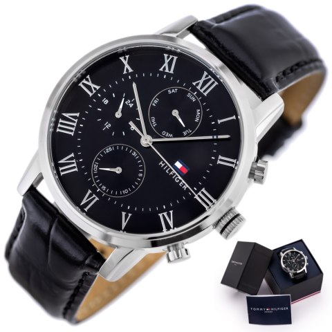 ZEGAREK MĘSKI TOMMY HILFIGER 1791401 KANE (zf045c) ZEGAREK MĘSKI TOMMY HILFIGER 1791401 KANE (zf045c)