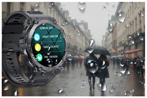 SMARTWATCH MĘSKI Rubicon RNCE95 - WYKONYWANIE POŁĄCZEŃ, PULSOKSYMETR (sr040a) SMARTWATCH MĘSKI Rubicon RNCE95 - WYKONYWANIE POŁĄCZEŃ, PULSOKSYMETR (sr040a)