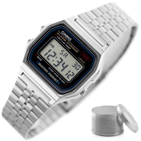 ZEGAREK MĘSKI CASIO A159W-N1DF - KLASYKA (zd168a) + BOX ZEGAREK MĘSKI CASIO A159W-N1DF - KLASYKA (zd168a) + BOX