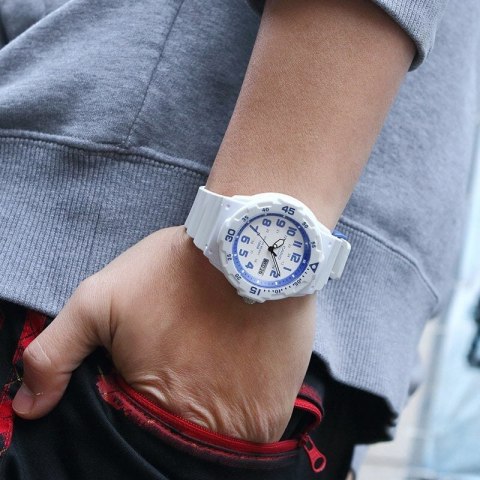 ZEGAREK MĘSKI CASIO MRW-200HC-7B2 10 Bar (zd174d) + BOX ZEGAREK MĘSKI CASIO MRW-200HC-7B2 10 Bar (zd174d) + BOX