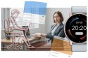 SMARTWATCH UNISEX GRAVITY GT1-8 - PULSOMETR, WŁASNE TARCZE (sg015h)