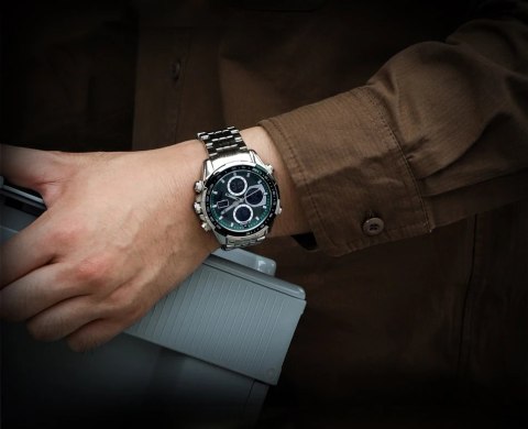 ZEGAREK MĘSKI NAVIFORCE NF9197S S/S/GN + BOX ZEGAREK MĘSKI NAVIFORCE NF9197S S/S/GN + BOX
