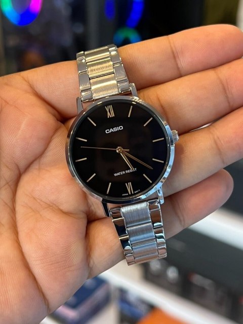 ZEGAREK DAMSKI CASIO LTP-VT01D-1B KLASYKA + BOX ZEGAREK DAMSKI CASIO LTP-VT01D-1B KLASYKA + BOX