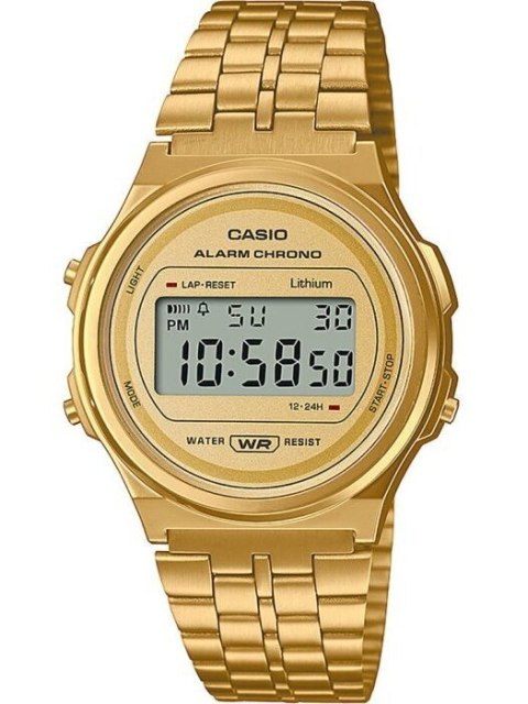 ZEGAREK DAMSKI CASIO Vintage Iconic A171WEG-9ADF + BOX ZEGAREK DAMSKI CASIO Vintage Iconic A171WEG-9ADF + BOX