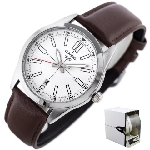 ZEGAREK MĘSKI CASIO MTP-VD02L-7EUDF + BOX ZEGAREK MĘSKI CASIO MTP-VD02L-7EUDF + BOX
