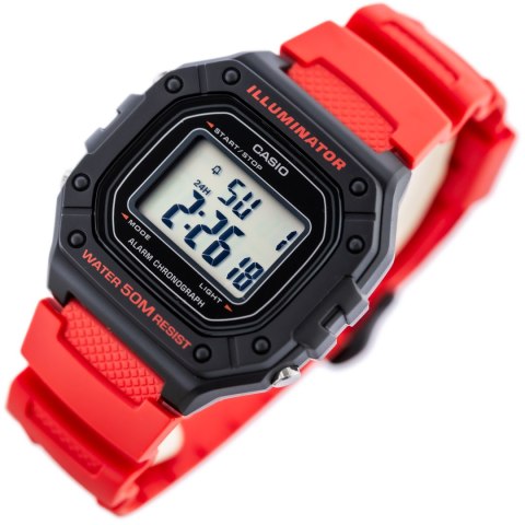 ZEGAREK MĘSKI CASIO W-218H-4B + BOX ZEGAREK MĘSKI CASIO W-218H-4B + BOX