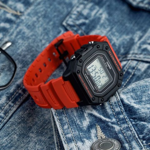 ZEGAREK MĘSKI CASIO W-218H-4B + BOX ZEGAREK MĘSKI CASIO W-218H-4B + BOX