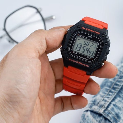 ZEGAREK MĘSKI CASIO W-218H-4B + BOX ZEGAREK MĘSKI CASIO W-218H-4B + BOX