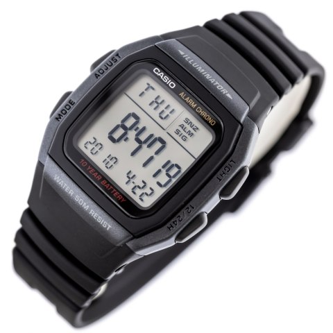 ZEGAREK MĘSKI CASIO W-96H-1B + BOX ZEGAREK MĘSKI CASIO W-96H-1B + BOX