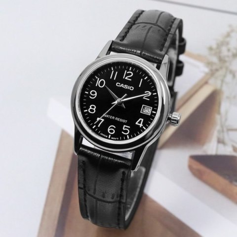 ZEGAREK DAMSKI CASIO LTP-V002L-1B + BOX ZEGAREK DAMSKI CASIO LTP-V002L-1B + BOX