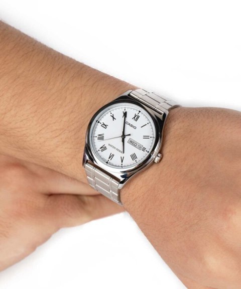 ZEGAREK MĘSKI CASIO MTP-V006D-7B2 (zd210e) + BOX ZEGAREK MĘSKI CASIO MTP-V006D-7B2 (zd210e) + BOX