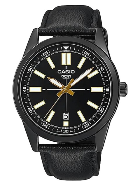 ZEGAREK MĘSKI CASIO MTP-VD02BL-1E + BOX ZEGAREK MĘSKI CASIO MTP-VD02BL-1E + BOX