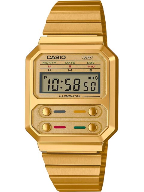 Zegarek Casio Retro Vintage A100WEG-9AEF (zd640e) Zegarek Casio Retro Vintage A100WEG-9AEF (zd640e)