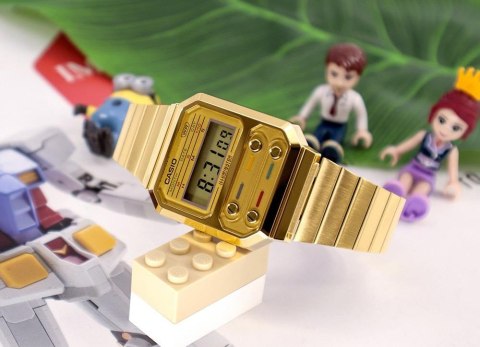 Zegarek Casio Retro Vintage A100WEG-9AEF (zd640e) Zegarek Casio Retro Vintage A100WEG-9AEF (zd640e)