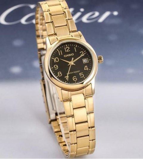 Zegarek Damski Casio LTP-V002G-1B (zd587m) Zegarek Damski Casio LTP-V002G-1B (zd587m)