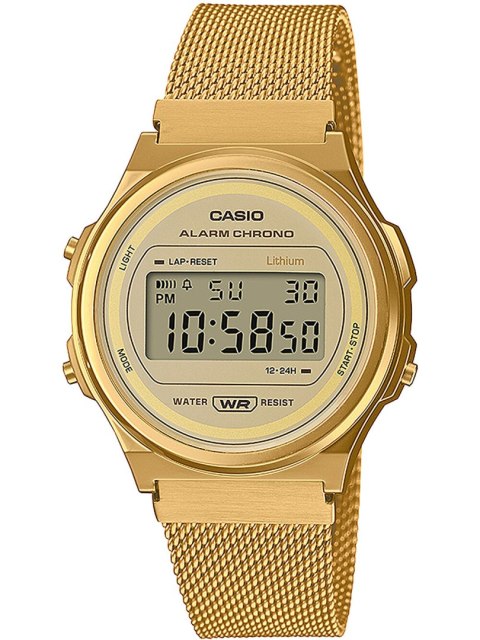 Zegarek Damski Casio Vintage 37mm A171WEMG-9A + BOX (zd645a) Zegarek Damski Casio Vintage 37mm A171WEMG-9A + BOX (zd645a)