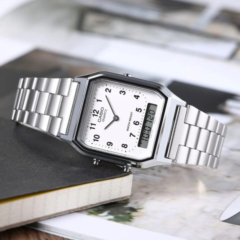 Zegarek Unisex Casio Collection AQ-230A-7B + BOX Zegarek Unisex Casio Collection AQ-230A-7B + BOX