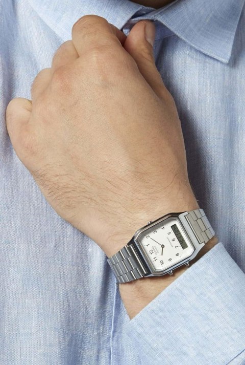Zegarek Unisex Casio Collection AQ-230A-7B + BOX Zegarek Unisex Casio Collection AQ-230A-7B + BOX