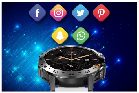 SMARTWATCH MĘSKI GRAVITY GT9-10 - WYKONYWANIE POŁĄCZEŃ, CIŚNIENIOMIERZ (sg021j) SMARTWATCH MĘSKI GRAVITY GT9-10 - WYKONYWANIE POŁĄCZEŃ, CIŚNIENIOMIERZ (sg021j)