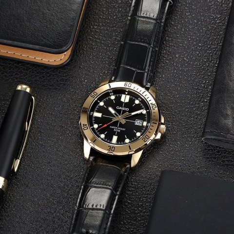 ZEGAREK MĘSKI CASIO MTP-VD01GL-1E + BOX ZEGAREK MĘSKI CASIO MTP-VD01GL-1E + BOX