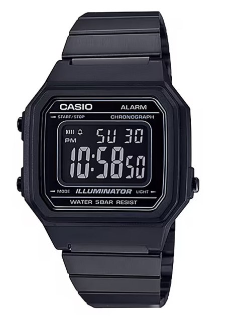 ZEGAREK MĘSKI CASIO VINTAGE B650WB-1B + BOX ZEGAREK MĘSKI CASIO VINTAGE B650WB-1B + BOX