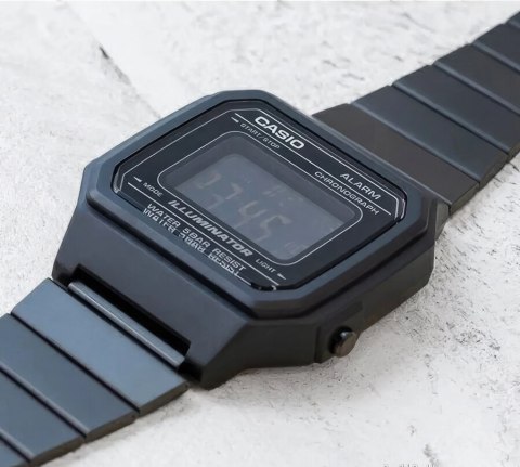 ZEGAREK MĘSKI CASIO VINTAGE B650WB-1B + BOX ZEGAREK MĘSKI CASIO VINTAGE B650WB-1B + BOX