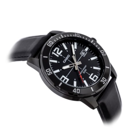 ZEGAREK MĘSKI CASIO MTP-VD01BL-1B (zd169d) + BOX ZEGAREK MĘSKI CASIO MTP-VD01BL-1B (zd169d) + BOX