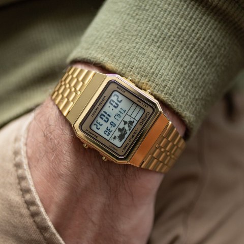 ZEGAREK MĘSKI CASIO VINTAGE A500WGA-9DF (zd158d) + BOX ZEGAREK MĘSKI CASIO VINTAGE A500WGA-9DF (zd158d) + BOX