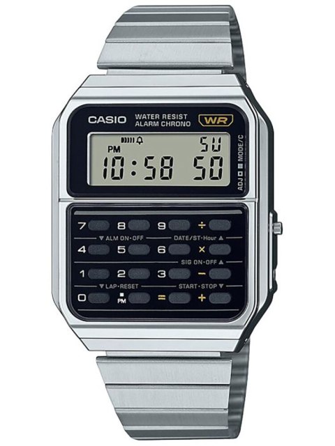 ZEGAREK MĘSKI CASIO VINTAGE CA-500WE-1A (zd148f) + BOX ZEGAREK MĘSKI CASIO VINTAGE CA-500WE-1A (zd148f) + BOX