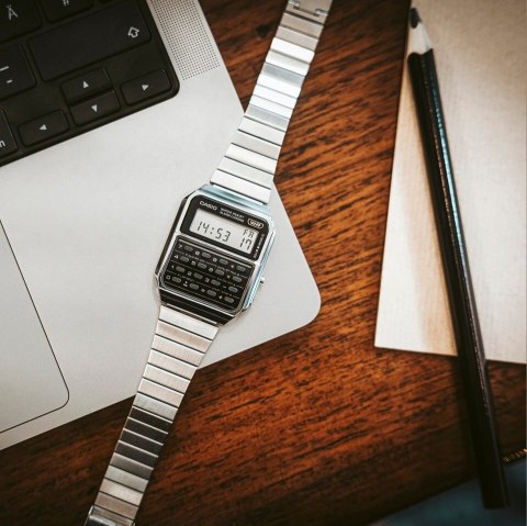 ZEGAREK MĘSKI CASIO VINTAGE CA-500WE-1A (zd148f) + BOX ZEGAREK MĘSKI CASIO VINTAGE CA-500WE-1A (zd148f) + BOX