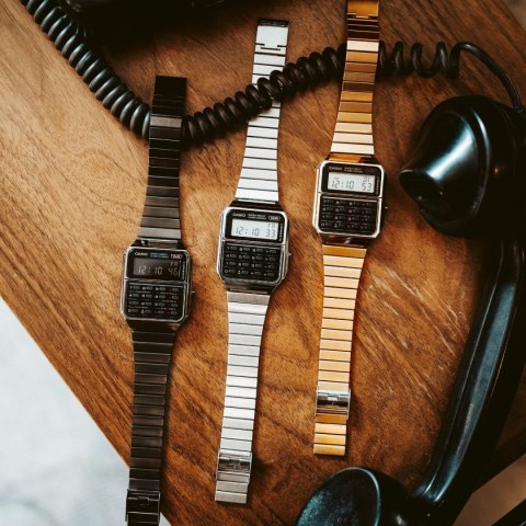 ZEGAREK MĘSKI CASIO VINTAGE CA-500WE-1A (zd148f) + BOX ZEGAREK MĘSKI CASIO VINTAGE CA-500WE-1A (zd148f) + BOX