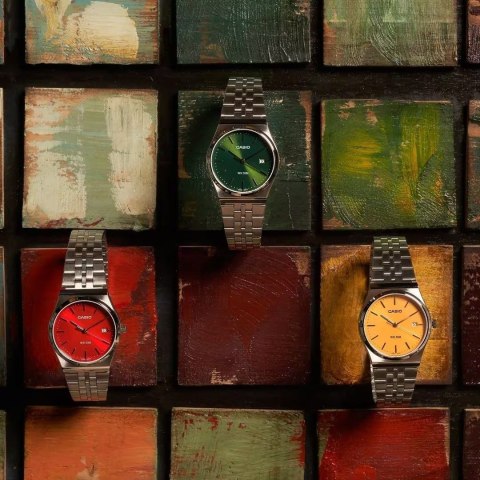 Zegarek Męski Casio MTP-B145D-3A + BOX (zd230b) Zegarek Męski Casio MTP-B145D-3A + BOX (zd230b)