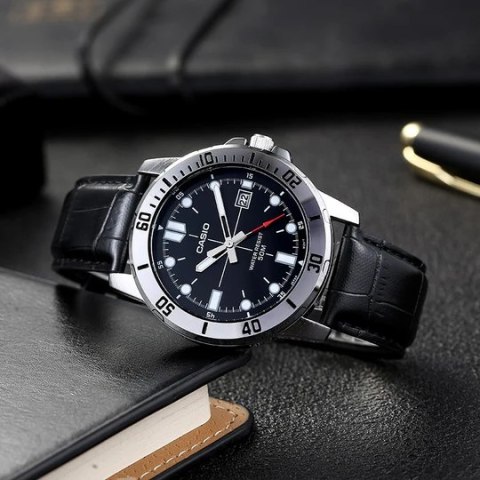 Zegarek Męski Casio MTP-VD01L-1EV + BOX Zegarek Męski Casio MTP-VD01L-1EV + BOX
