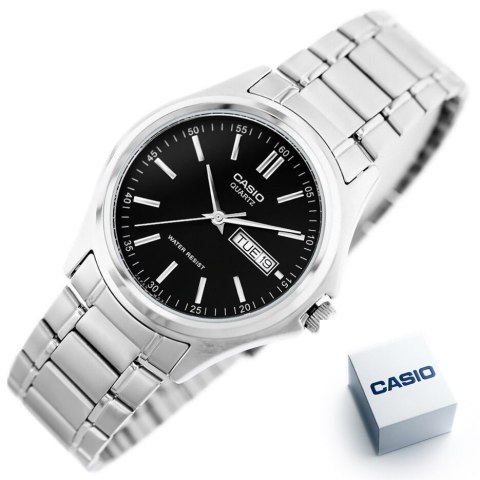KLASYCZNY ZEGAREK MĘSKI CASIO MTP-1239D-1A - MULTIDATA + BOX KLASYCZNY ZEGAREK MĘSKI CASIO MTP-1239D-1A - MULTIDATA + BOX