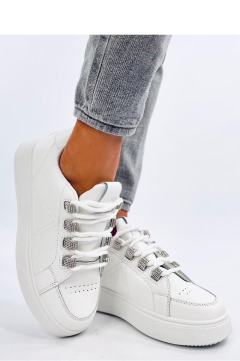 Sneakersy z grubymi sznurówkami SADRI WHITE - Inello Sneakersy z grubymi sznurówkami SADRI WHITE - Inello