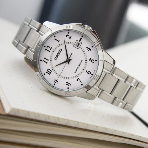 ZEGAREK MĘSKI CASIO MTP-V004D 7B (zd047b) + BOX ZEGAREK MĘSKI CASIO MTP-V004D 7B (zd047b) + BOX