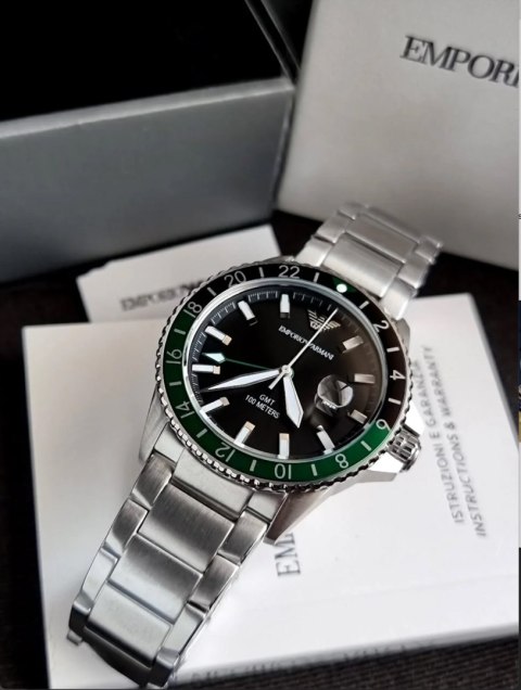 Emporio Armani ZEGAREK MĘSKI EMPORIO ARMANI AR11589 - Diver GMT (zi112a) Emporio Armani ZEGAREK MĘSKI EMPORIO ARMANI AR11589 - Diver GMT (zi112a)