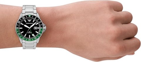 Emporio Armani ZEGAREK MĘSKI EMPORIO ARMANI AR11589 - Diver GMT (zi112a) Emporio Armani ZEGAREK MĘSKI EMPORIO ARMANI AR11589 - Diver GMT (zi112a)